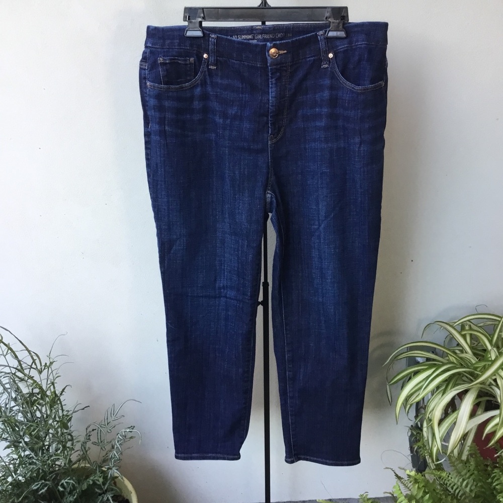 Women's Blue Jeans Levi's 721 High Rise Skinny size 34 dark wash raw hem EUC